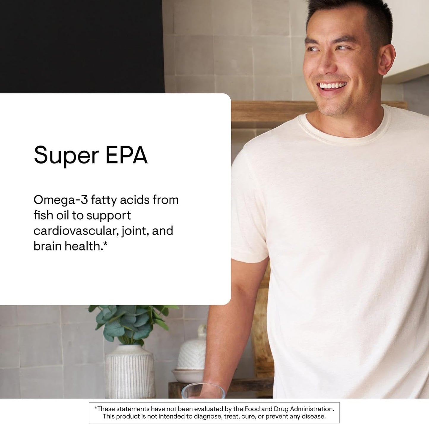 THORNE Super EPA, Omega-3 Fish Oil Supplement with EPA & DHA, 90 Softgels