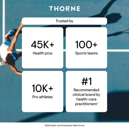 THORNE Creatine, Micronized Creatine Monohydrate Powder, 60 Servings