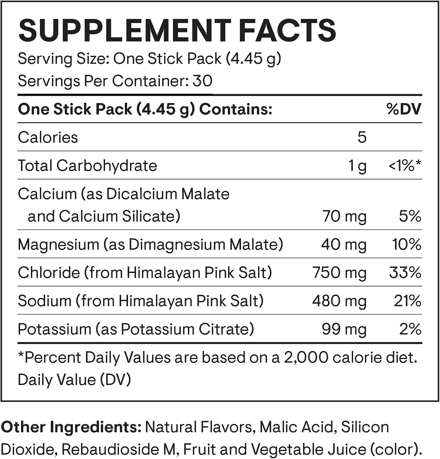 THORNE Daily Electrolytes, Electrolyte Powder Drink Mix, 30 Stick Packs