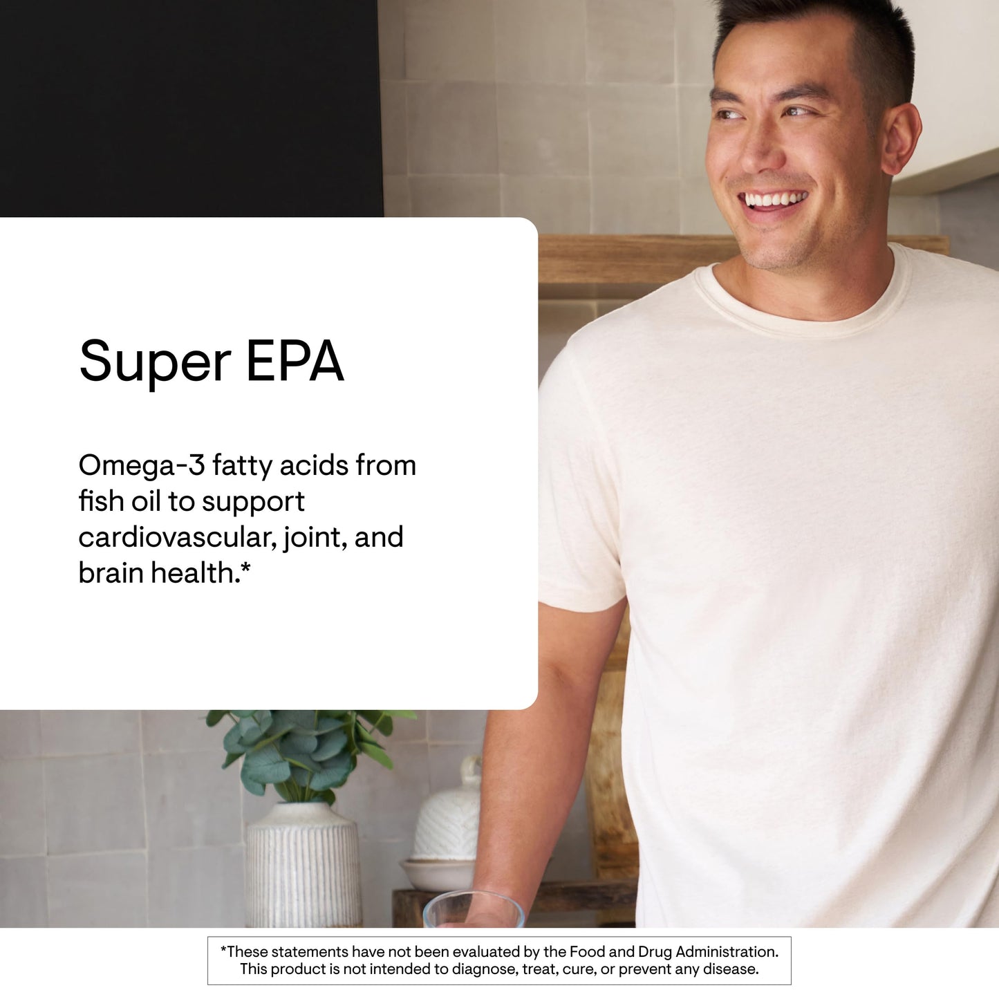 THORNE Super EPA, Omega-3 Fish Oil Supplement with EPA & DHA, 90 Softgels