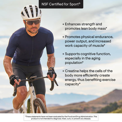 THORNE Creatine, Micronized Creatine Monohydrate Powder, 60 Servings