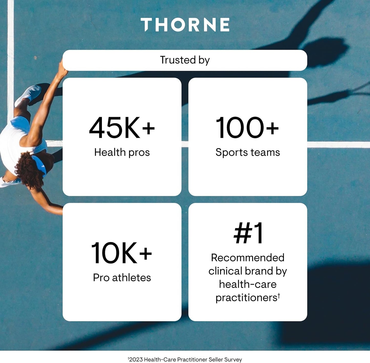 THORNE Creatine, Micronized Creatine Monohydrate Powder, 60 Servings