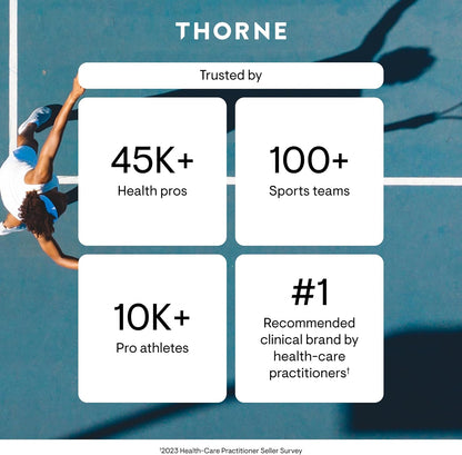 THORNE Creatine, Micronized Creatine Monohydrate Powder, 60 Servings
