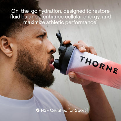 THORNE Daily Electrolytes, Electrolyte Powder Drink Mix, 30 Stick Packs